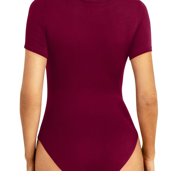 Short Sleeve Crewneck Bodysuit - Picture 4 of 5